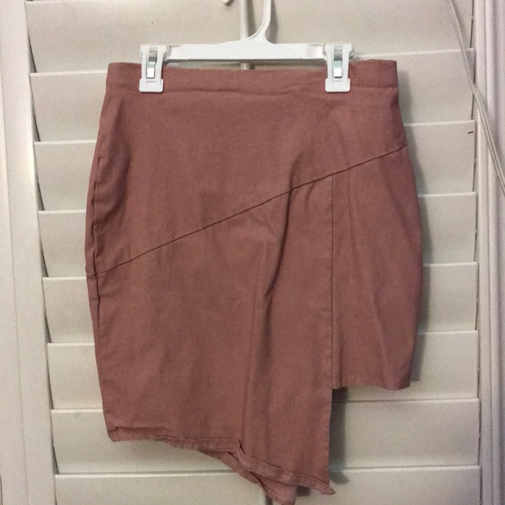 Pale pink skirt and top set